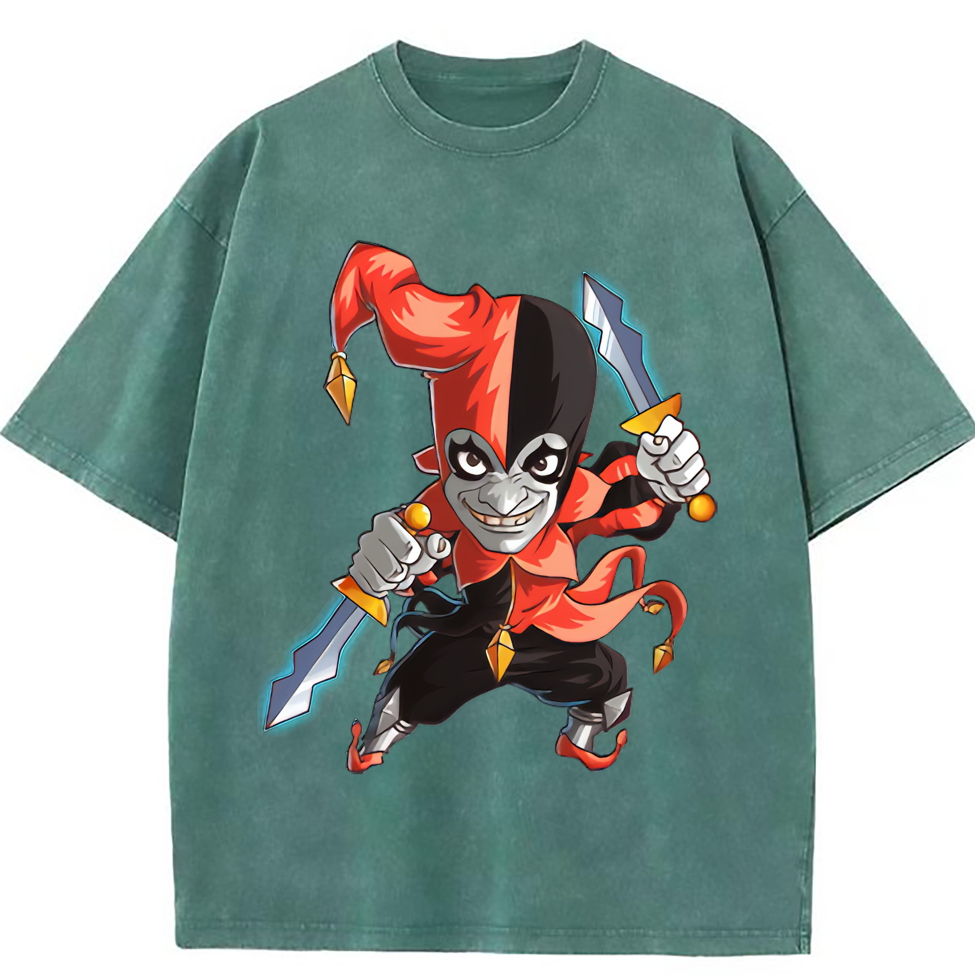 （画像用） リーグ・オブ・レジェンド League of Legends LOL 綿100% ヴィンテージ風 半袖Tシャツ（フロントプリント）